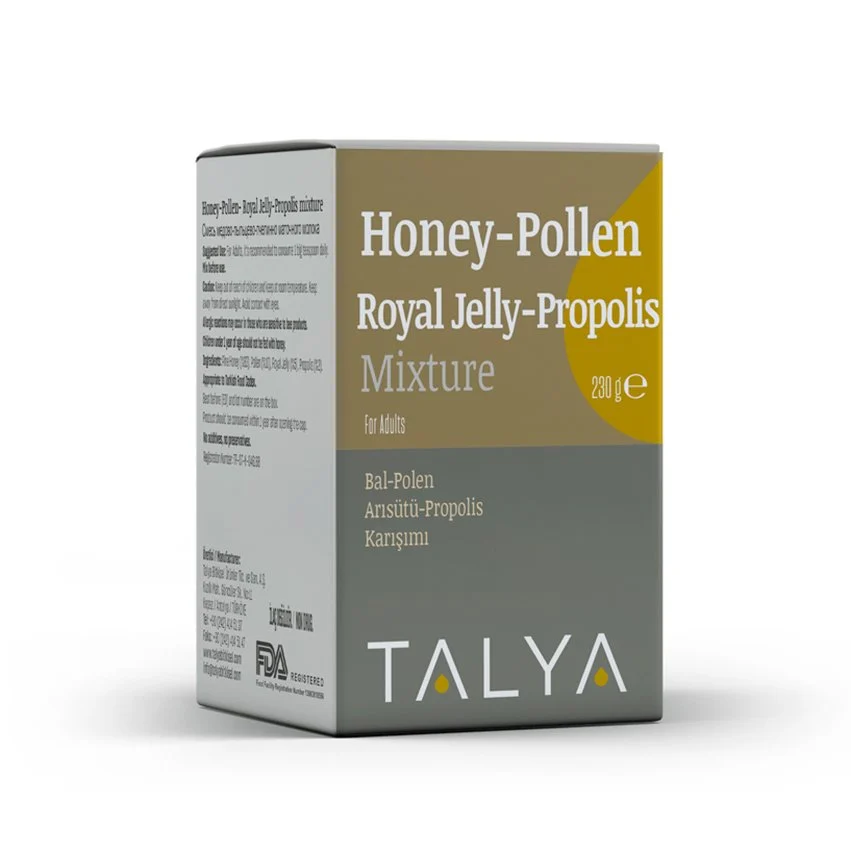 MJALTË - POLEN - QUMËSHT BLETE - PROPOLIS 230 gr - Figura 2