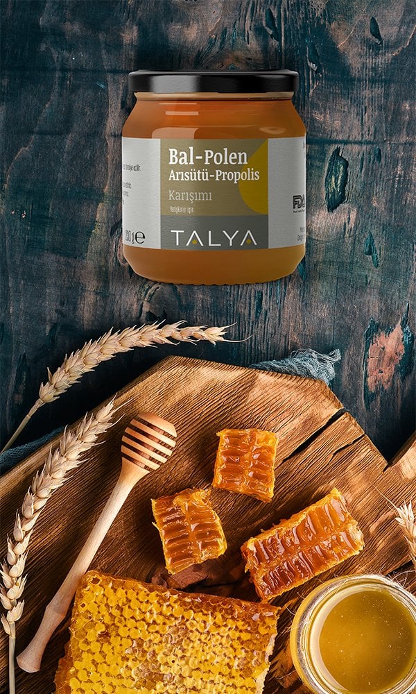 MJALTË - POLEN - QUMËSHT BLETE - PROPOLIS 230 gr - Figura 3