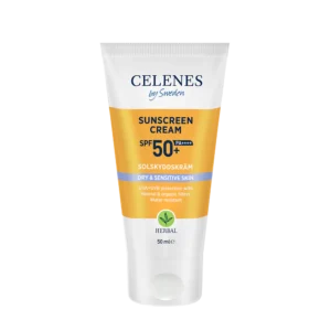 Krem kundër diellit 50+ për lëkurë të thatë dhe të ndjeshme 50 ml