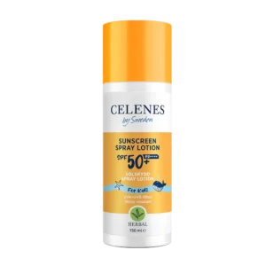 CELENES Locion sprej me krem ​​kundër diellit për fëmijë 50 Spf 150 ml