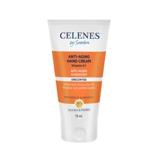 CELENES SEA BUCKTHORN Krem kundër plakjes së duarve pa aromë 75 ml